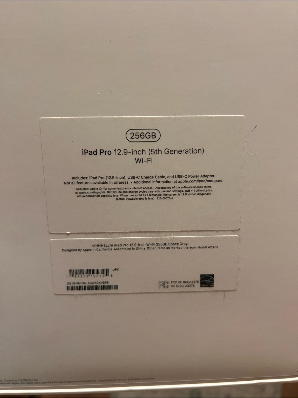 Apple iPad Pro 12.9-inch 256GB - Space Gray